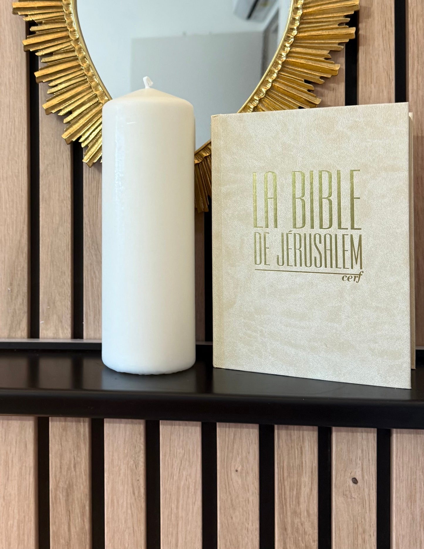 Bougie personnalisée 23cm