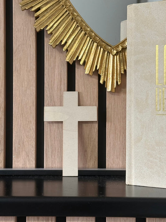 Croix en bois à accrocher