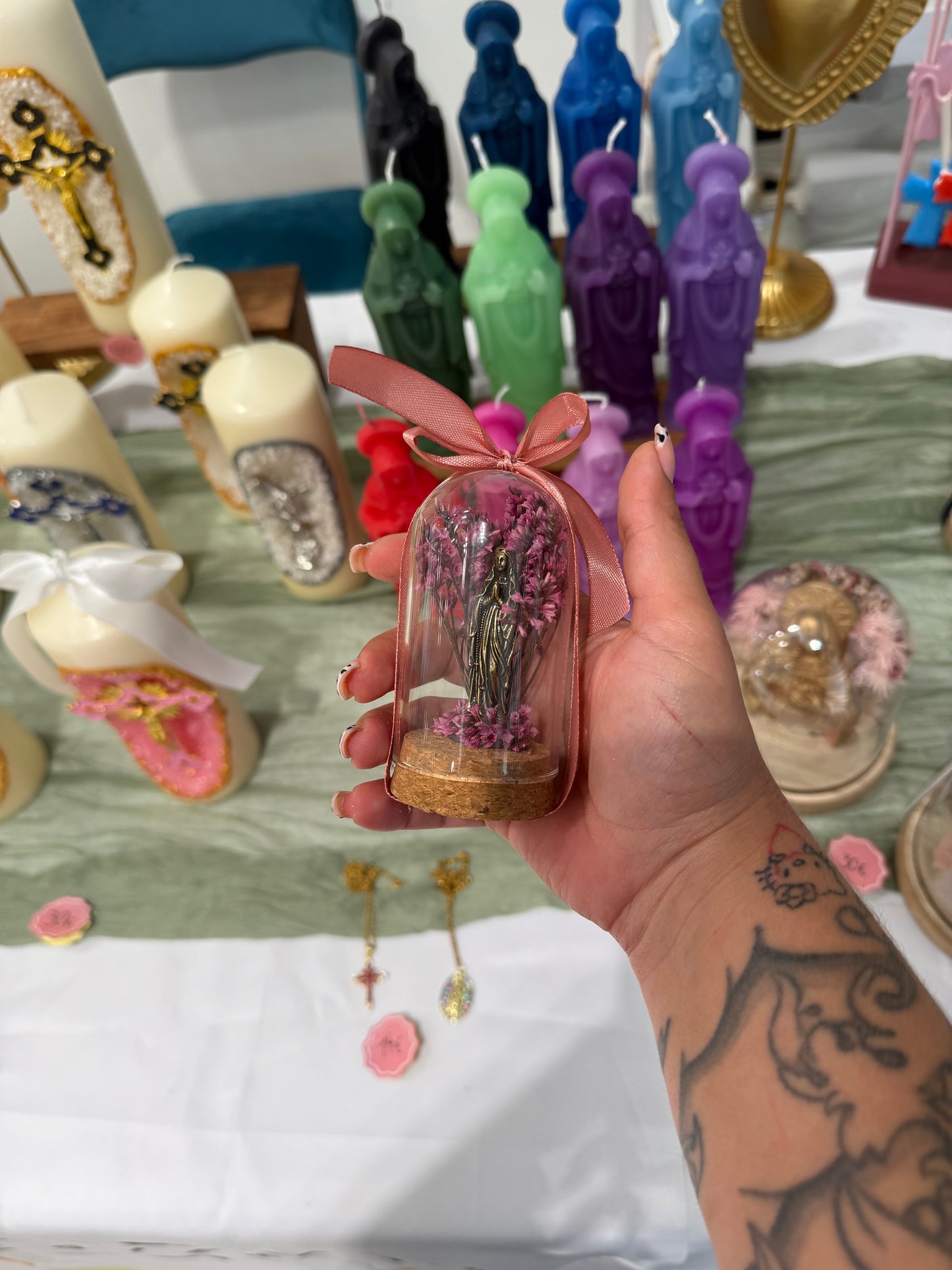 Mini cloche La Vierge Marie